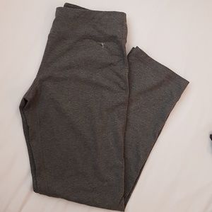 Like new, long, heather grey workout pants